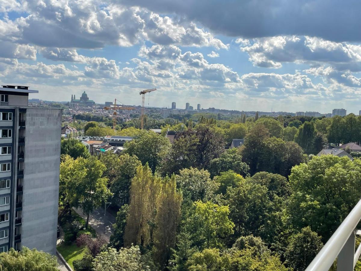 Furnished - Bright, Modern Apartment In Brussels, 15 Minutes Walk From The Atomium Buitenkant foto
